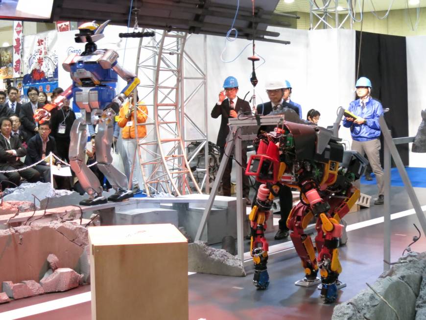 2015日本国际机器人展现场